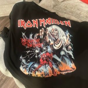 Vintage iron man shirt size large